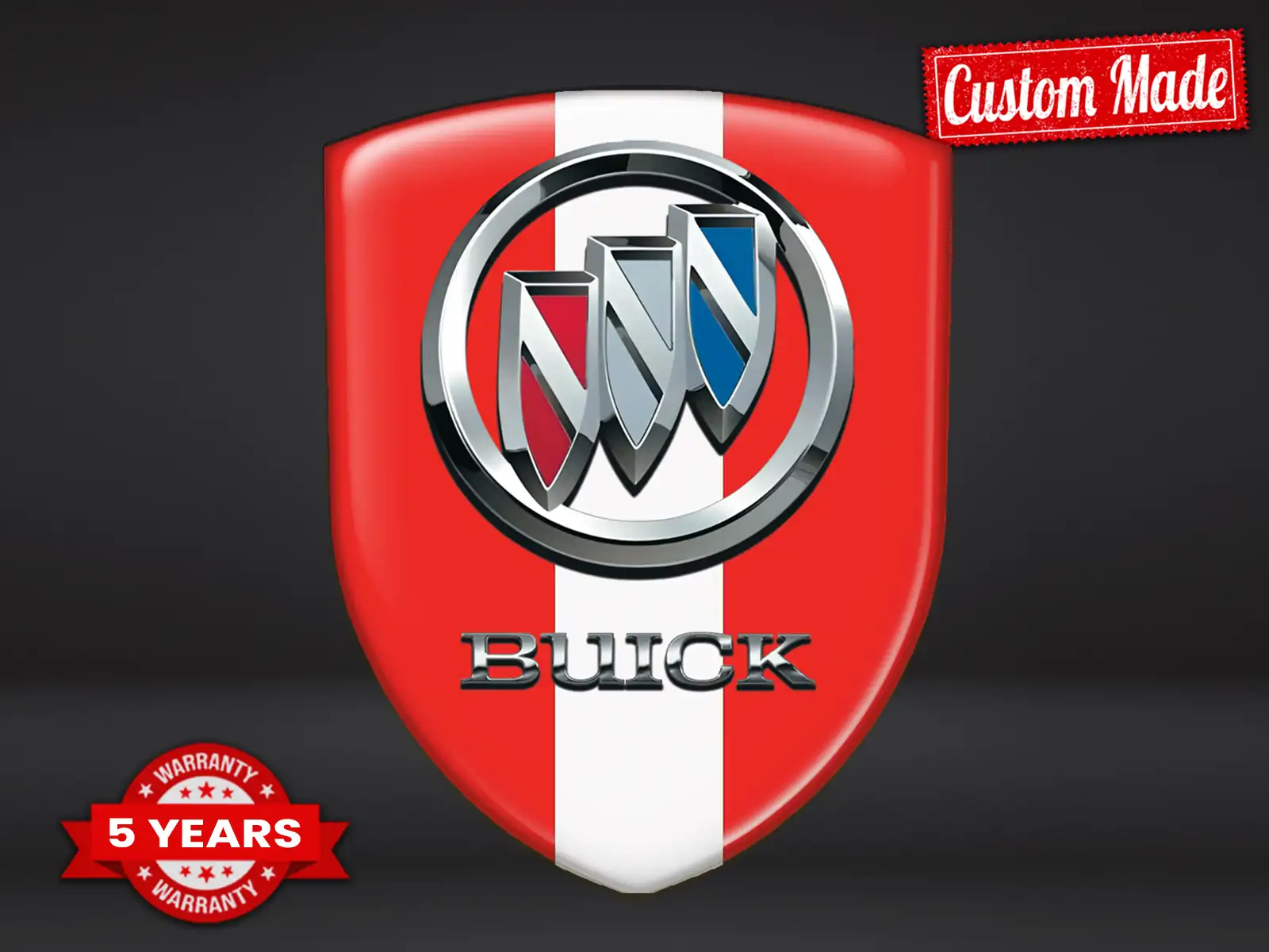 Buick Heckscheibensticker Pro Max Robust Modern Stilvoll